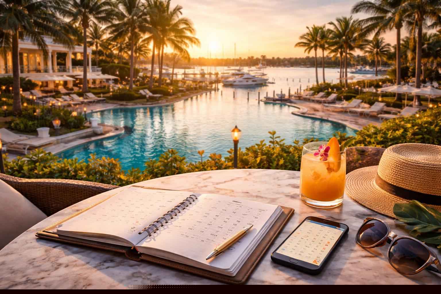 How far in advance should I reserve peak dates in Port St. Lucie Florida