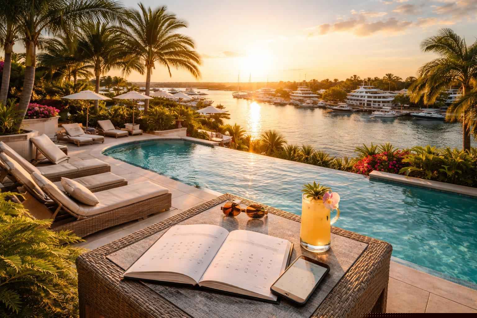 How far in advance should I reserve peak dates in Port St. Lucie Florida?