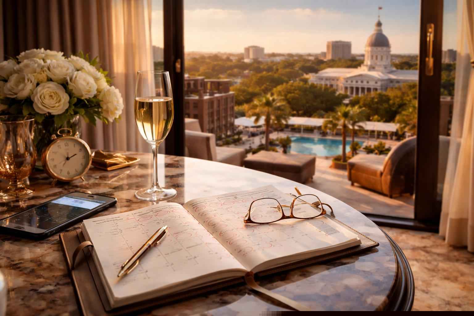 How far in advance should I reserve peak dates in Tallahassee Florida