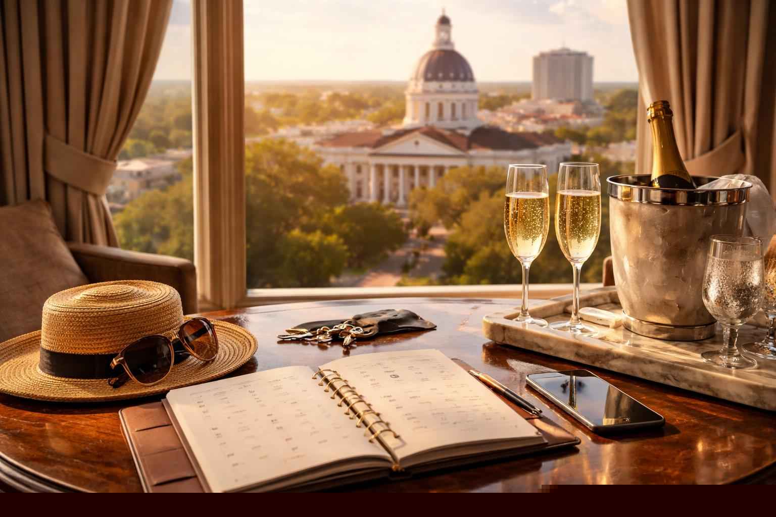 How far in advance should I reserve peak dates in Tallahassee Florida?