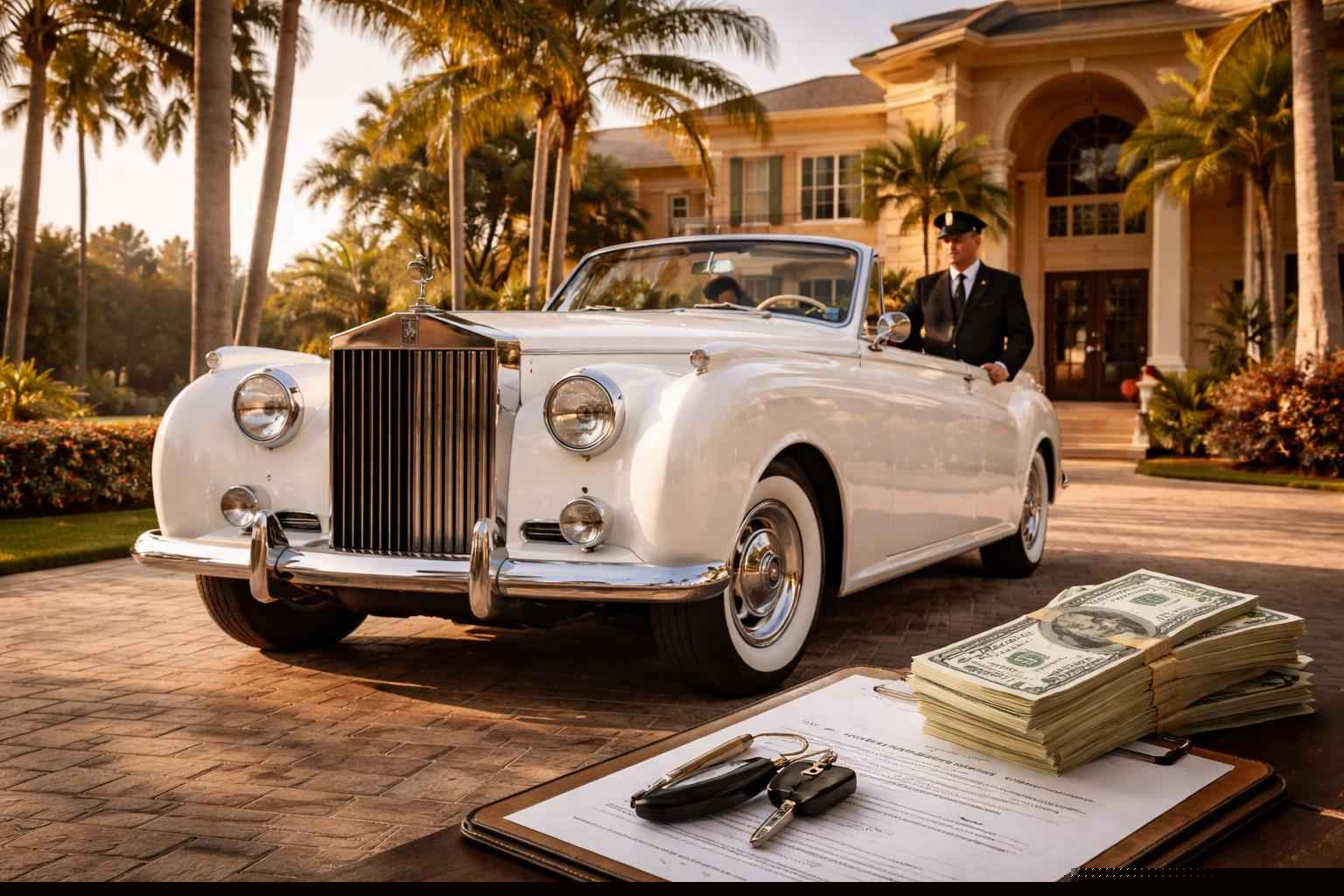 How Much Does Antique Vehicle Rental With Driver Cost In Pembroke Pines Florida?