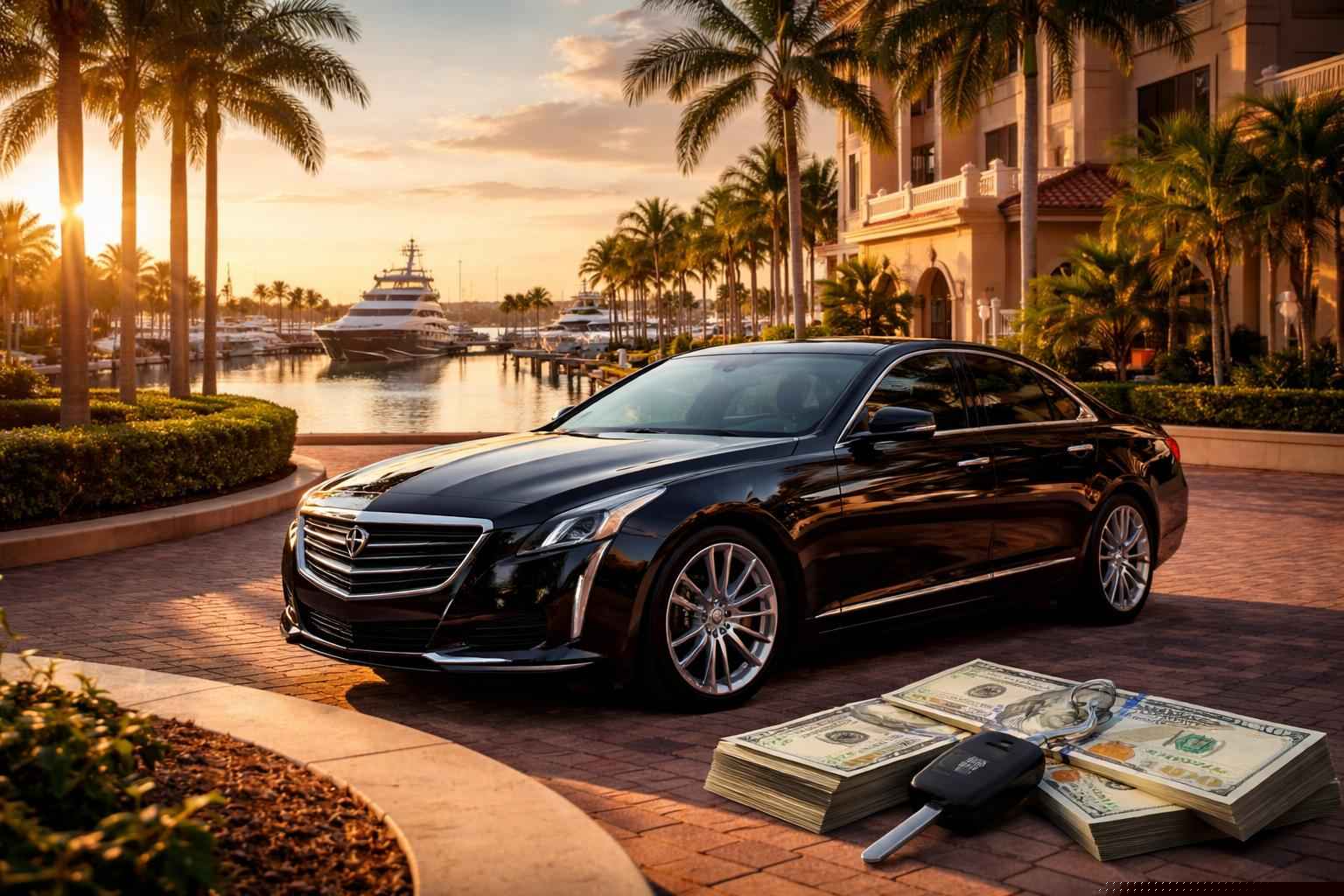 How much does black car service cost in Cape Coral Florida?