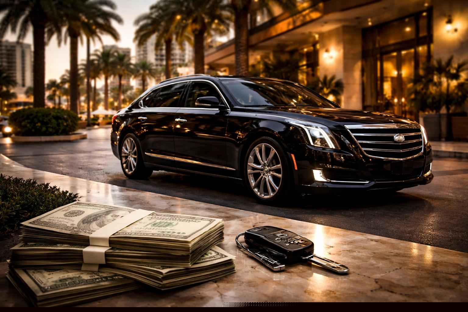 How much does black car service cost in Fort Lauderdale Florida?