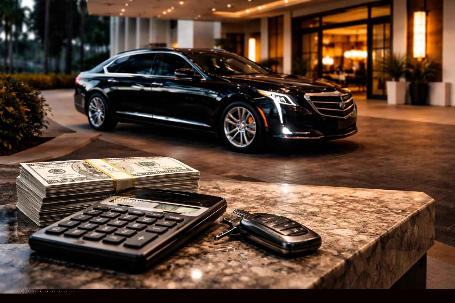 How much does black car service cost in Hialeah Florida?
