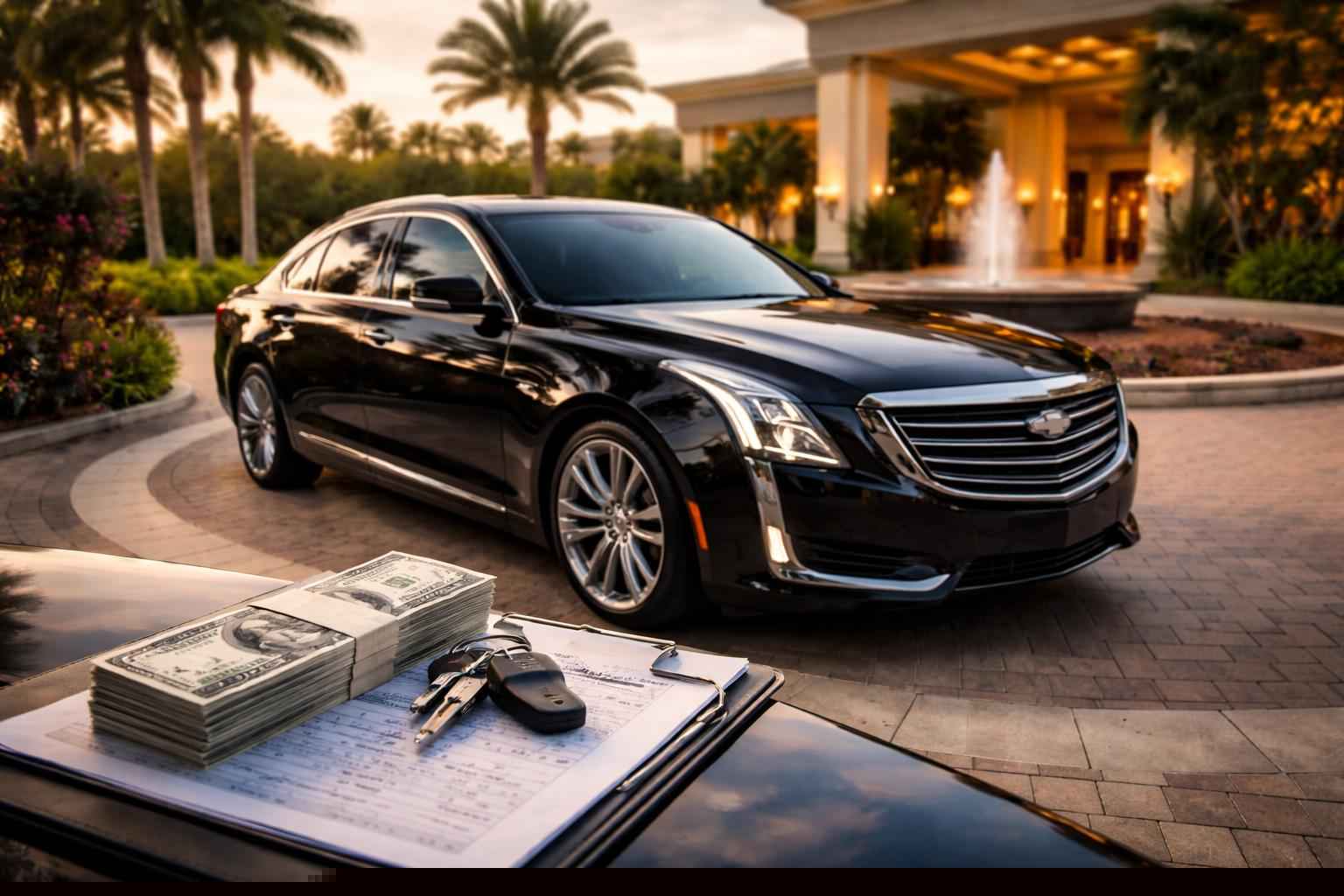 How much does black car service cost in Port St. Lucie Florida?