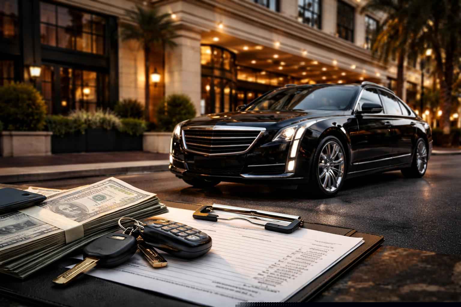 How much does black car service cost in Tallahassee Florida?