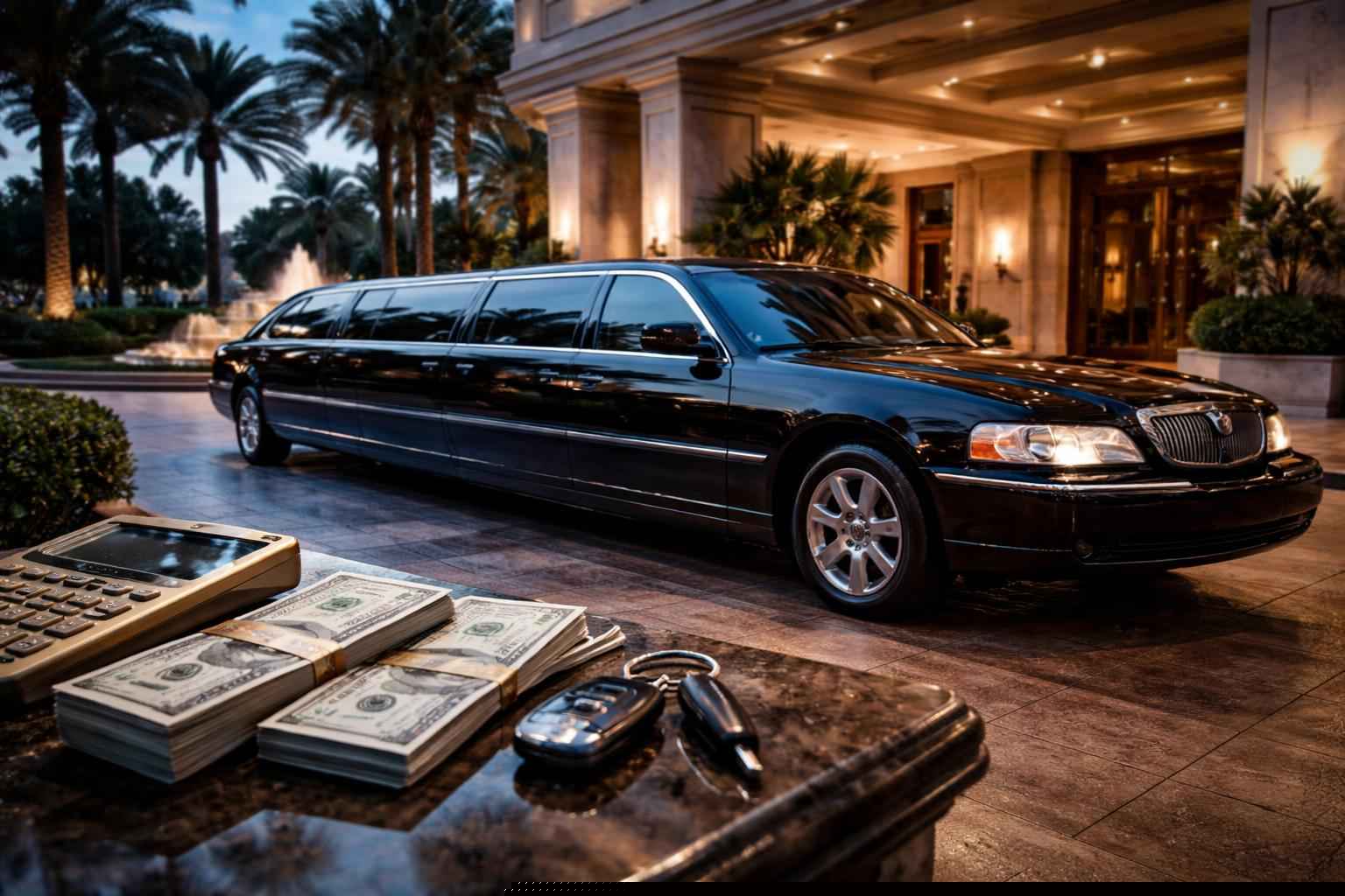 How much does black limo rental cost in Pembroke Pines Florida