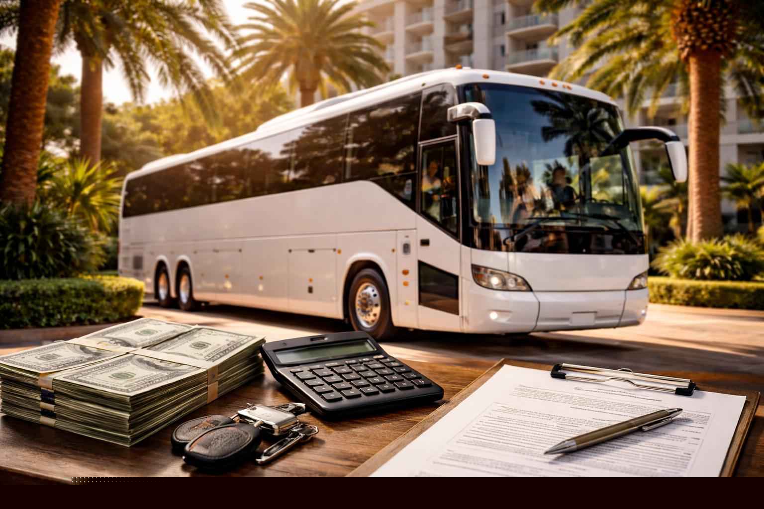 How much does bus rental cost in Pembroke Pines Florida