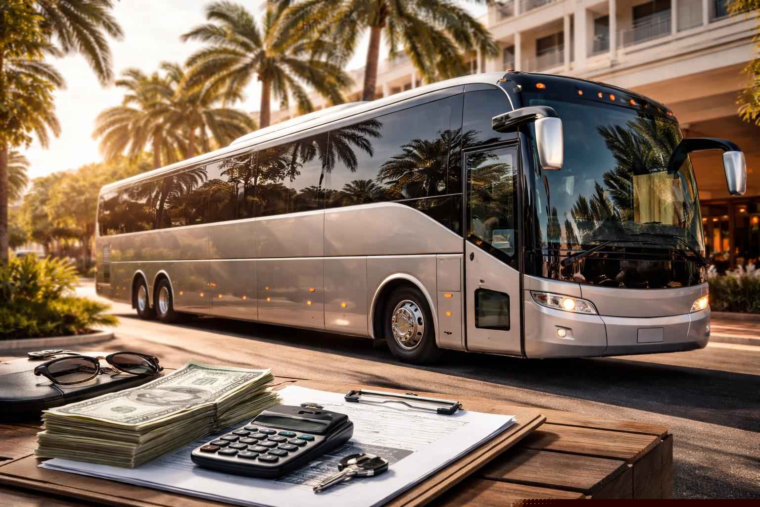 How Much Does Charter Bus Rental Cost In Gainesville Florida?