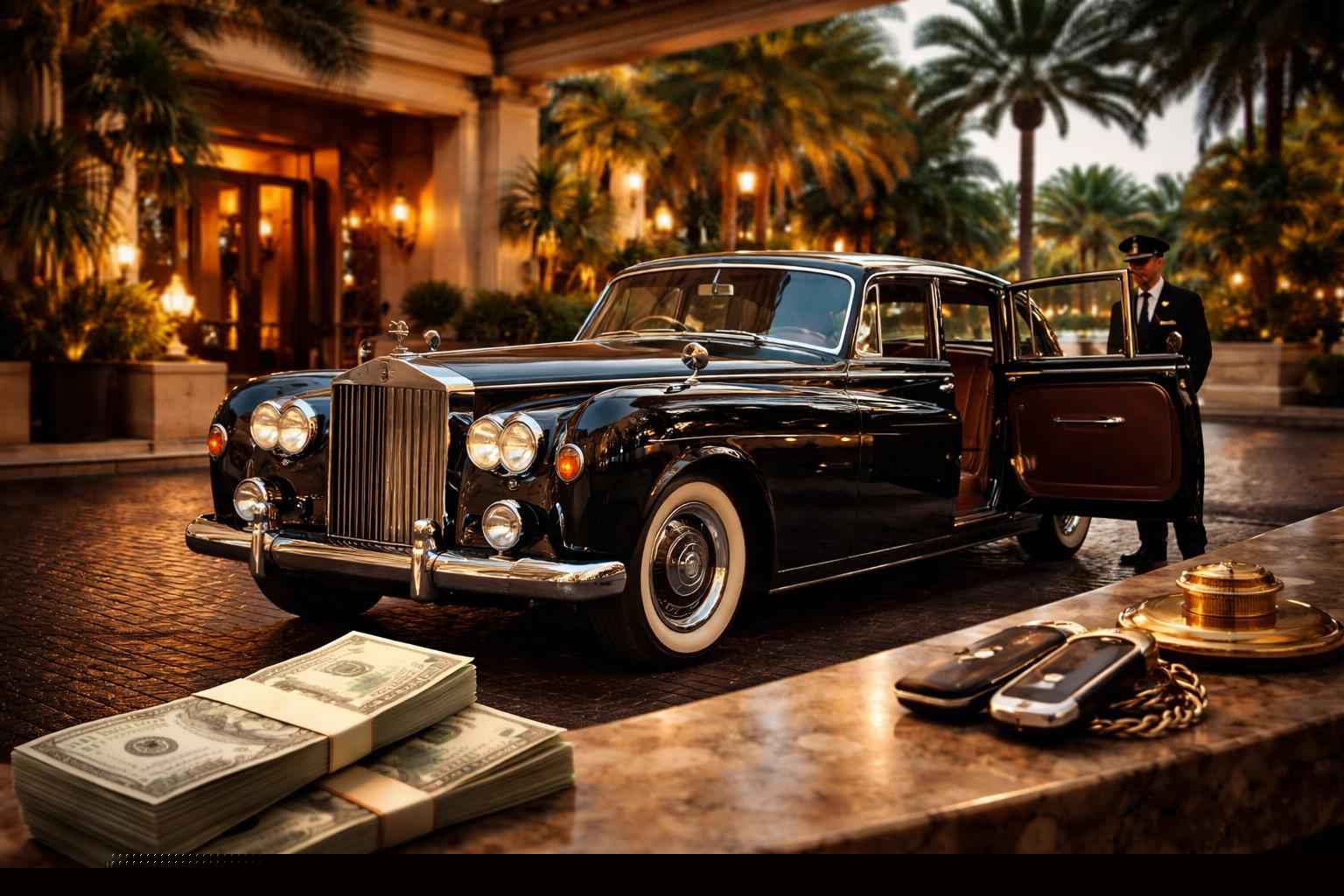 How much does classic car chauffeur service cost in Hollywood Florida?