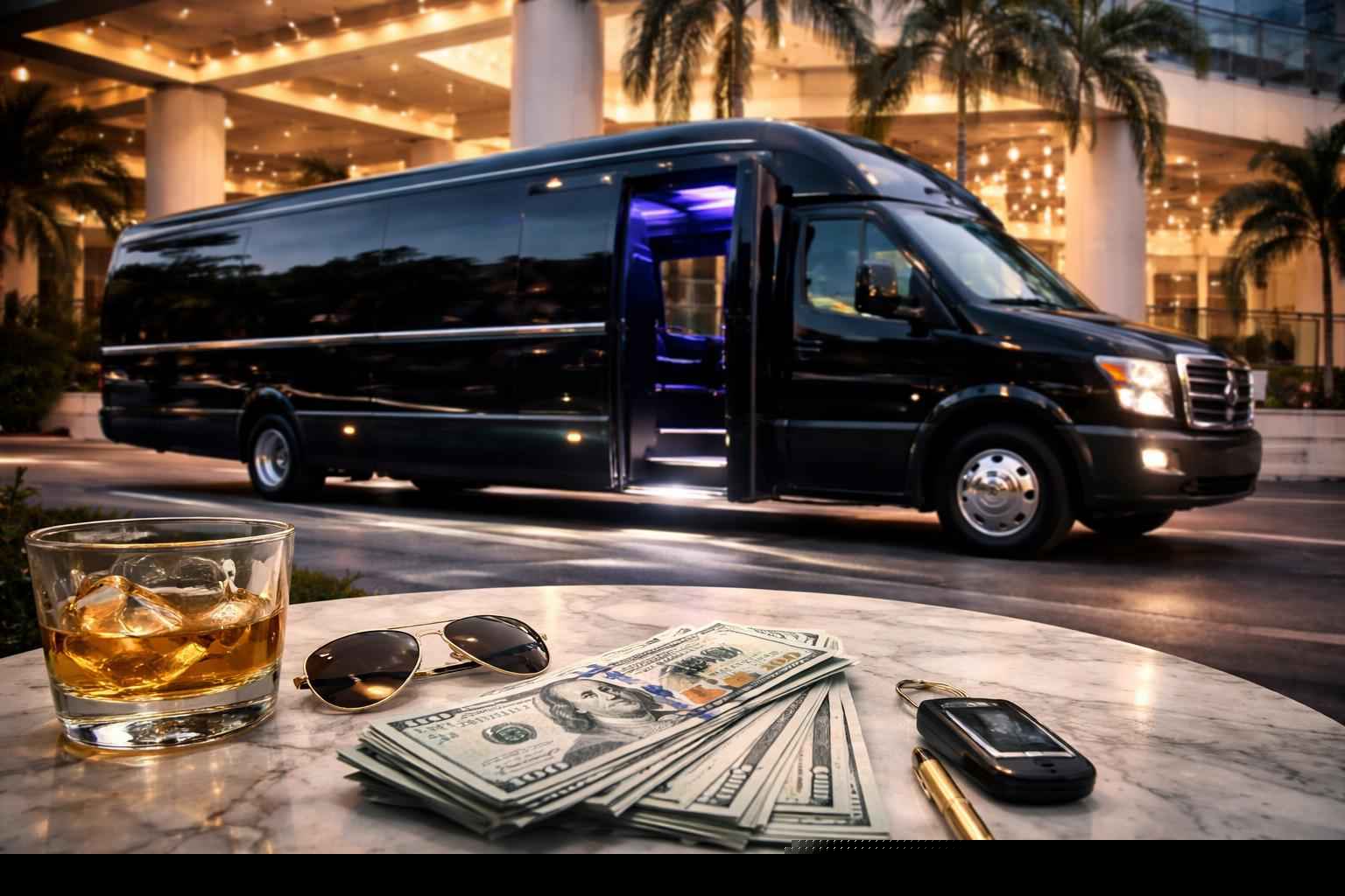 How Much Does Limo Bus Rental Cost In Miramar Florida?