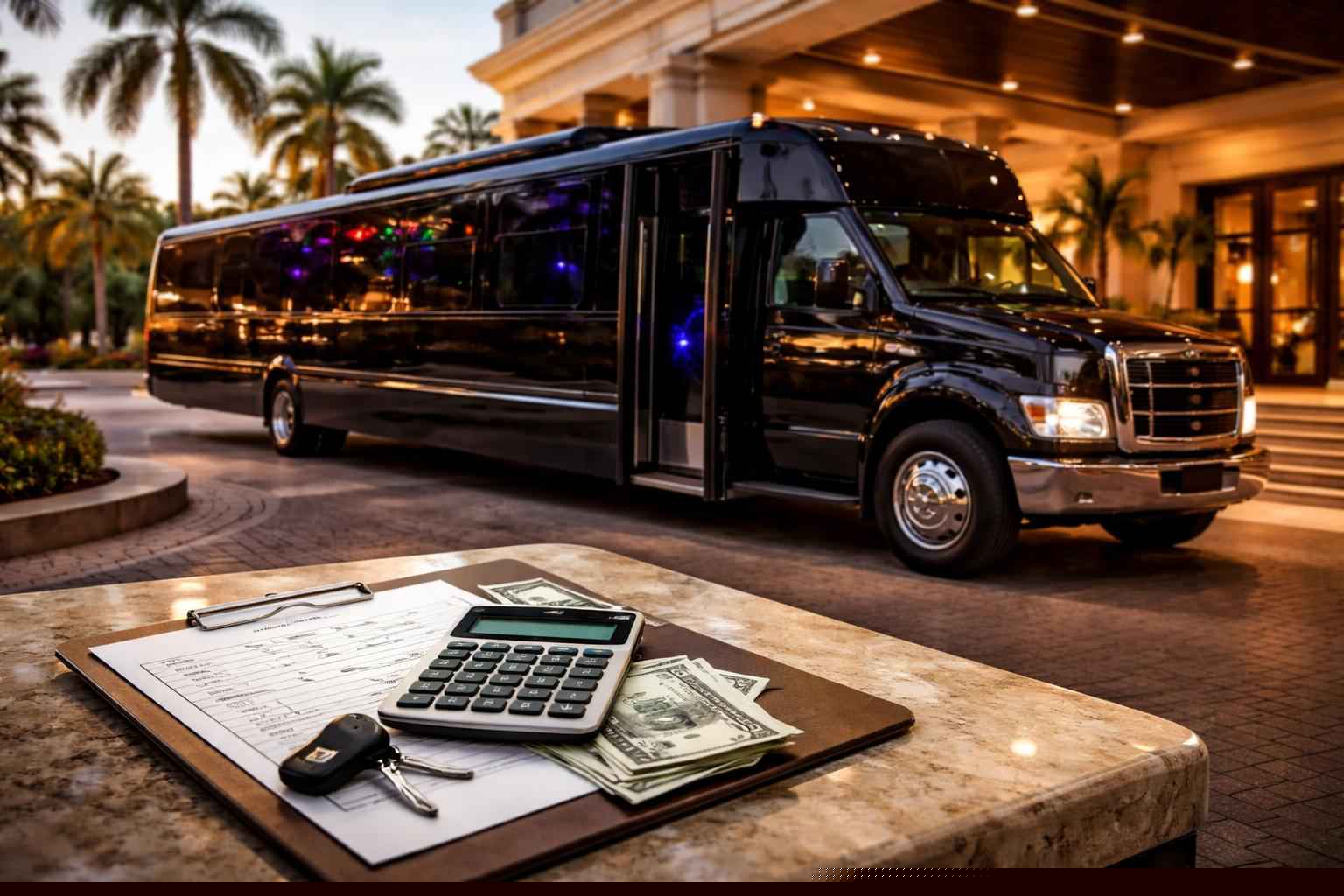 How Much Does Party Bus Rental Cost In Coral Springs Florida?