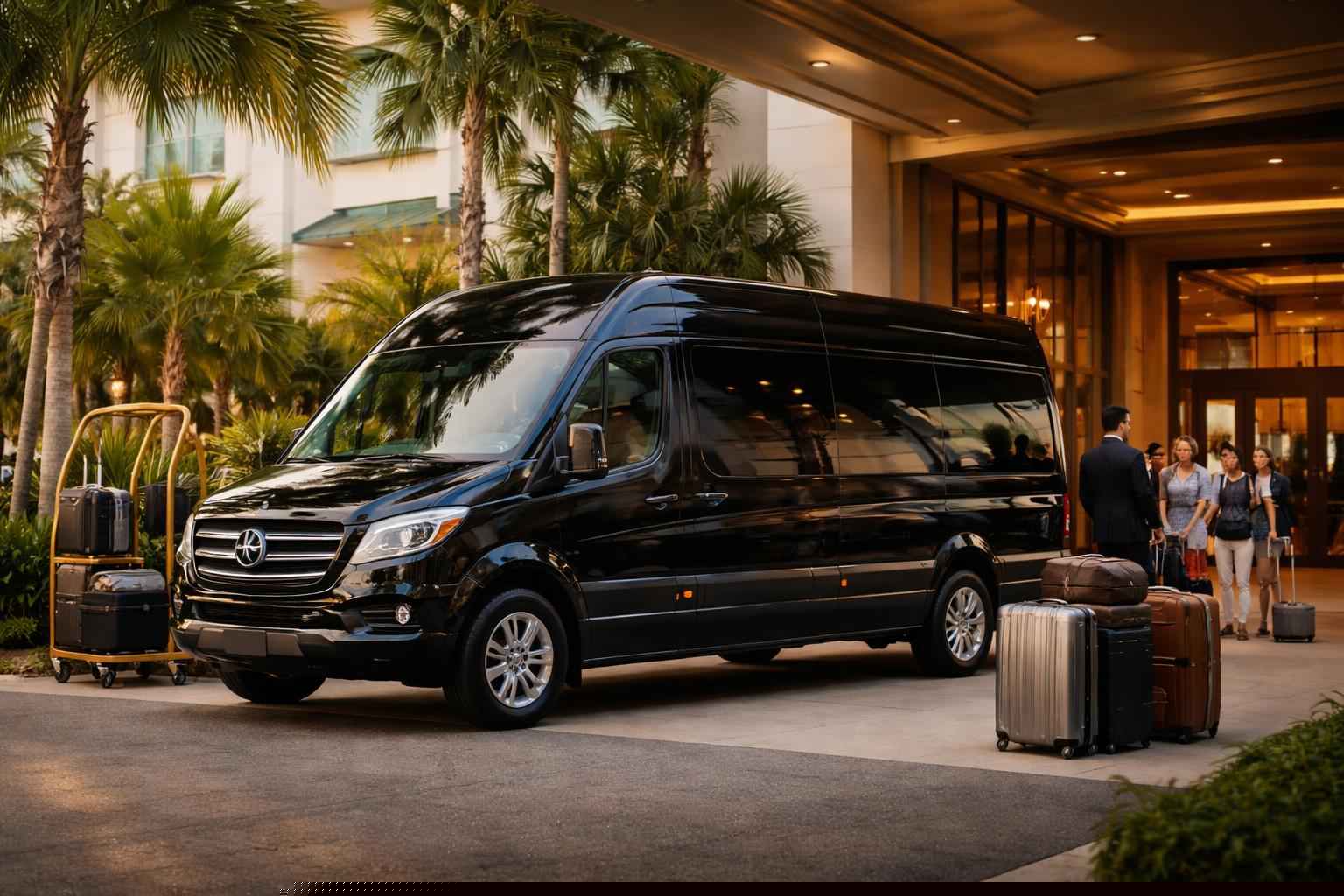How much does passenger van with driver cost in Hialeah Florida