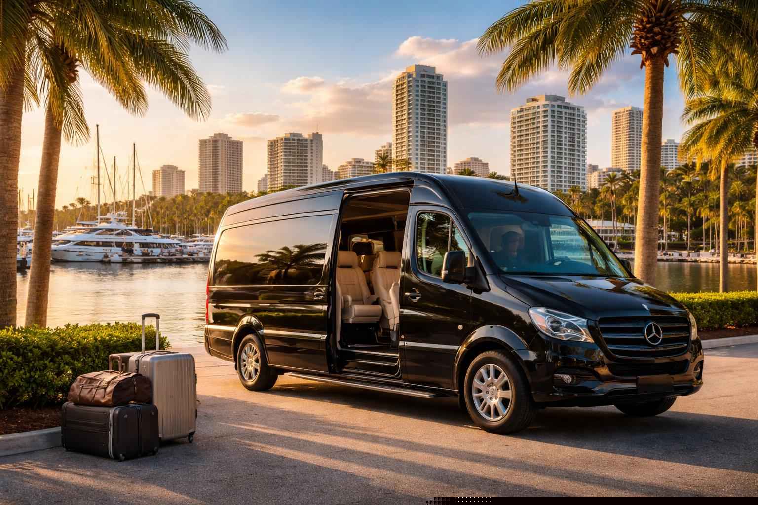 How much does passenger van with driver cost in St. Petersburg Florida?