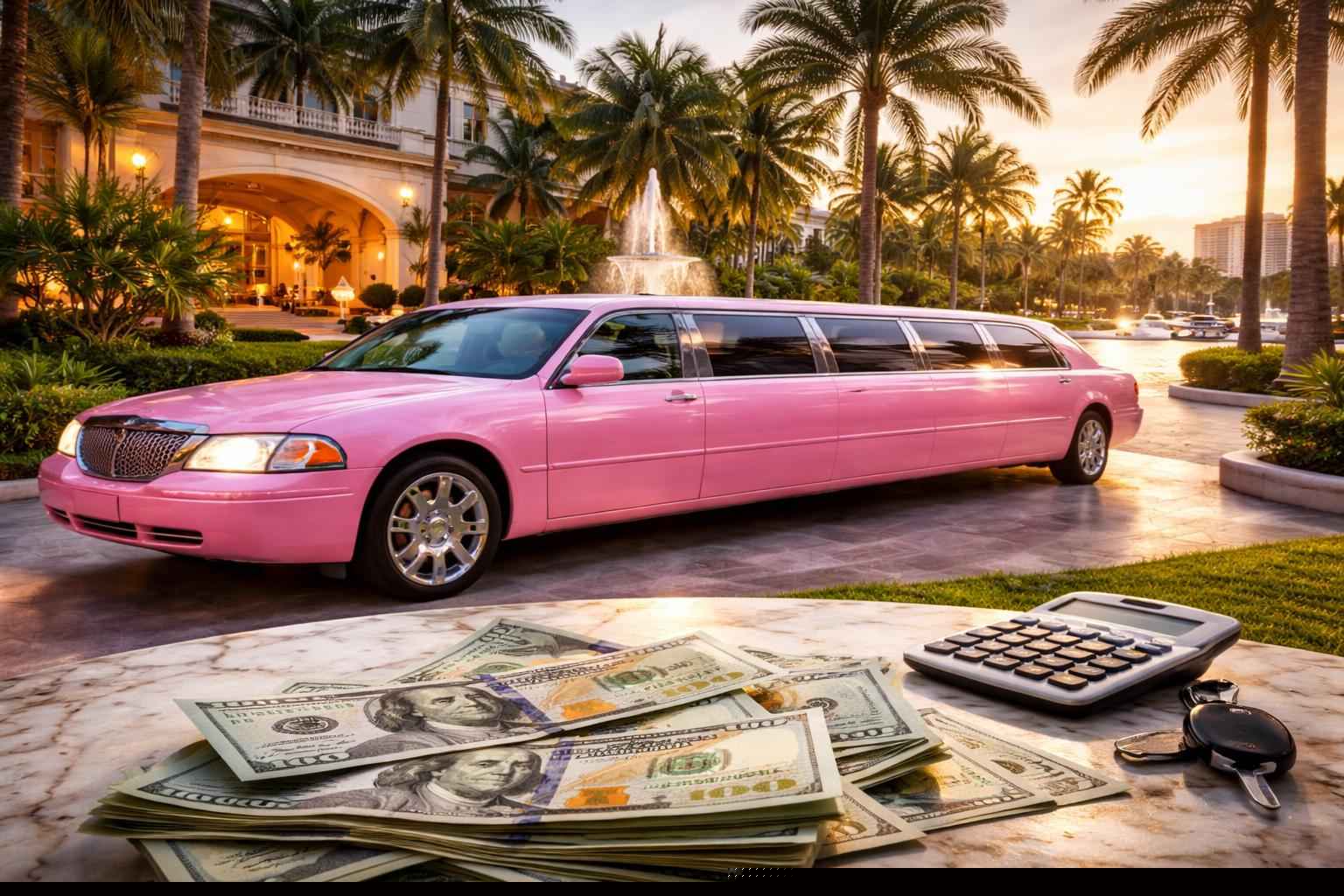 How Much Does Pink Limo Rental Cost In Fort Lauderdale Florida