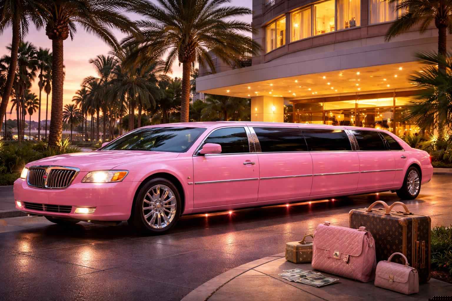 How Much Does Pink Limo Rental Cost In Hollywood Florida