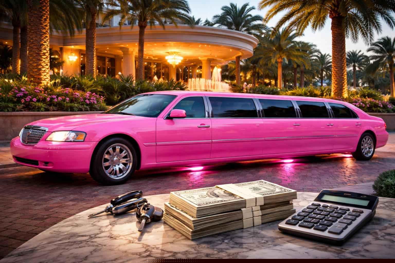 How Much Does Pink Limo Rental Cost In Miramar Florida?