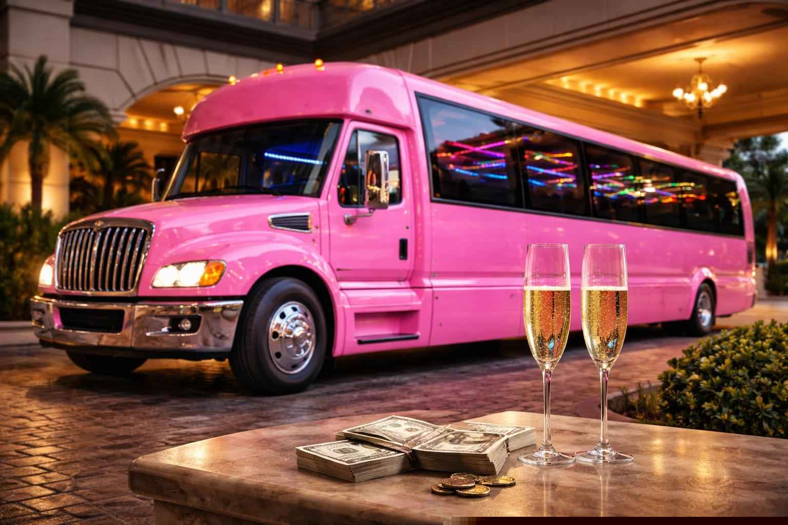 How Much Does Pink Party Bus Rental Cost In Gainesville Florida?