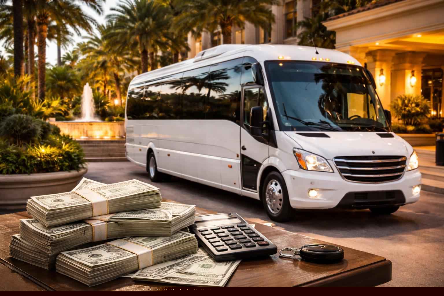 How much does shuttle bus rental cost in Fort Lauderdale Florida