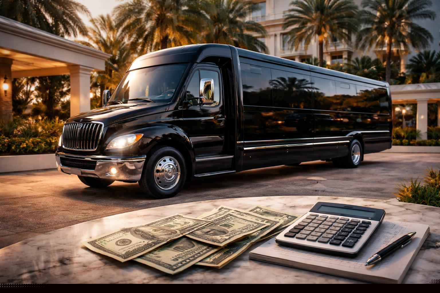 How Much Does Shuttle Bus Rental Cost In Miramar Florida?