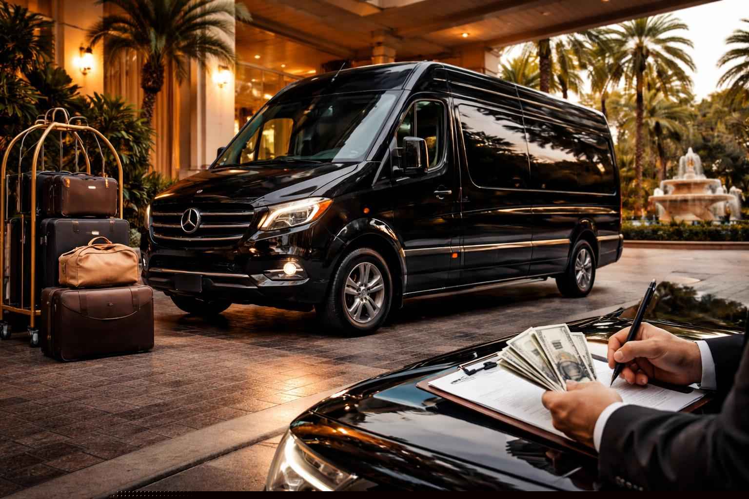 How much does sprinter van rental with driver cost in Hialeah Florida?