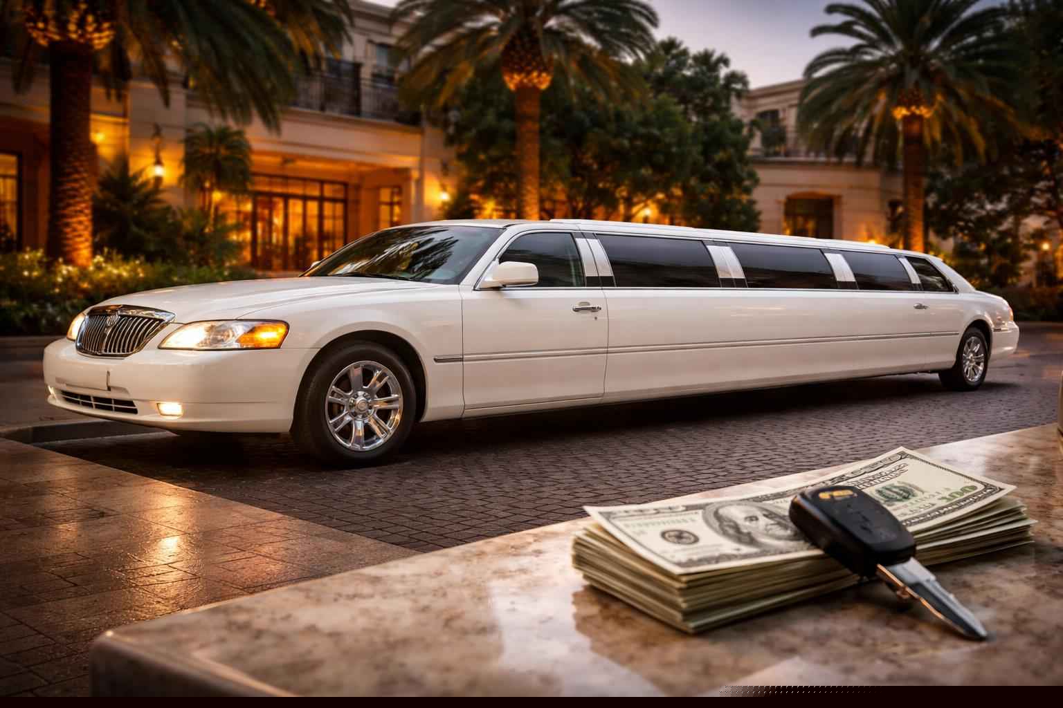 How much does white limo rental cost in Hialeah Florida?