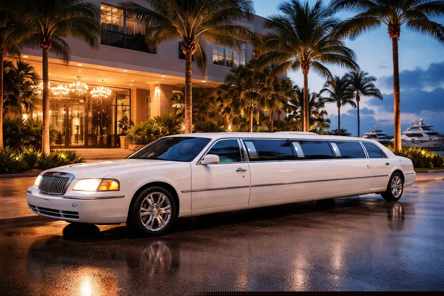 How Much Does White Limo Rental Cost In Hollywood Florida