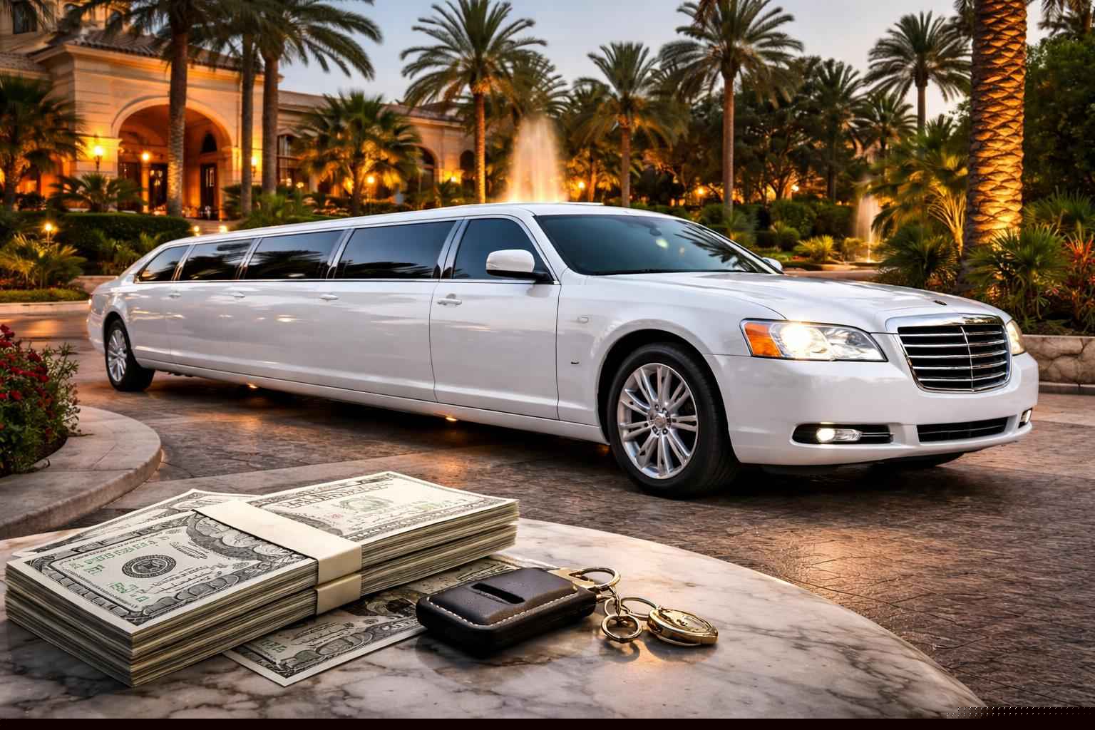 How Much Does White Limo Rental Cost In Miramar Florida?