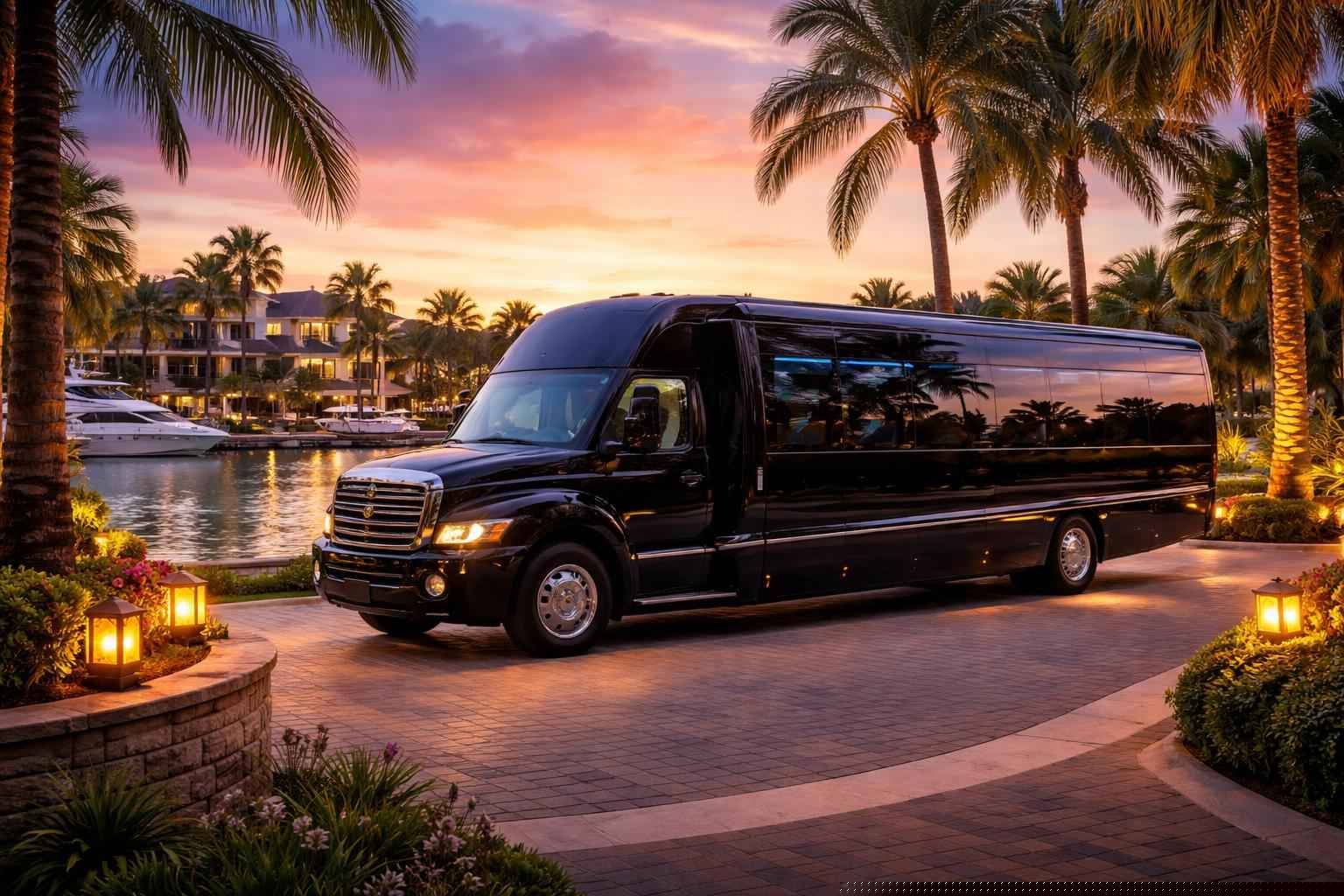 Limo Bus Rental Services in Cape Coral Florida