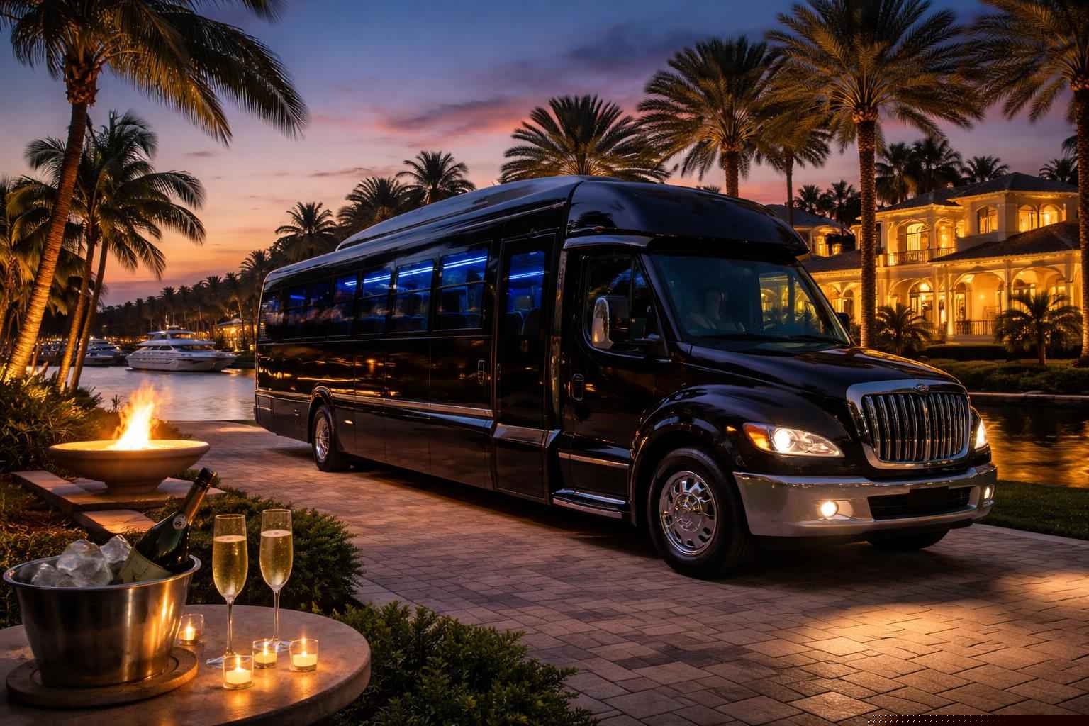Limo Bus Rental Services in Fort Lauderdale Florida