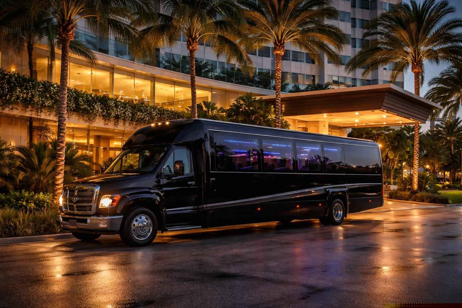 Limo Bus Rental Services in Hialeah Florida