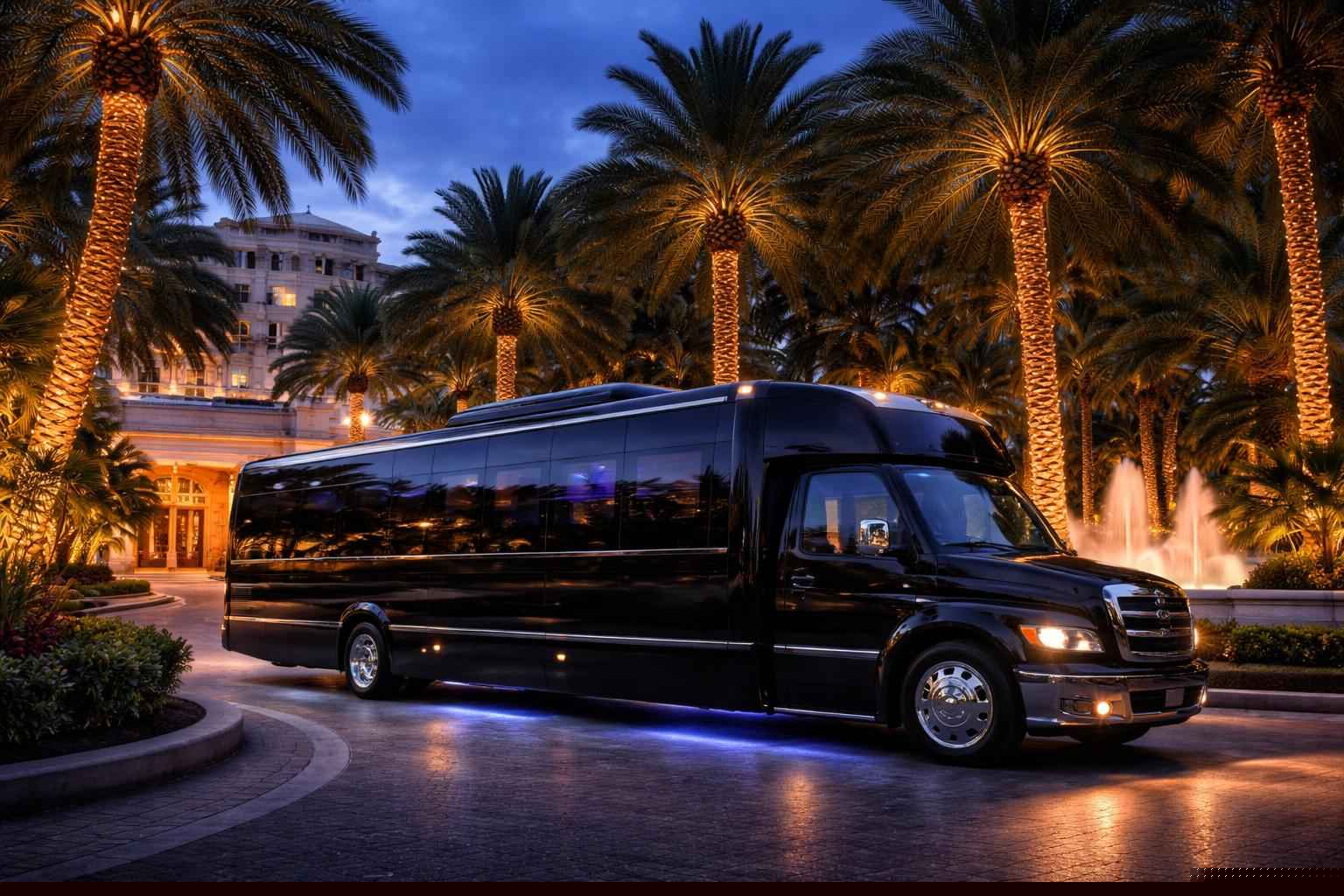 Limo Bus Rental Services in Hollywood Florida
