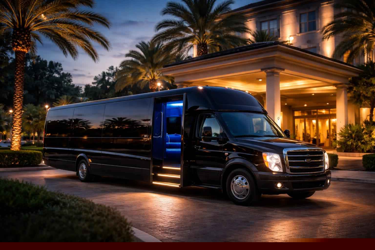 Limo Bus Rental Services In Miramar Florida