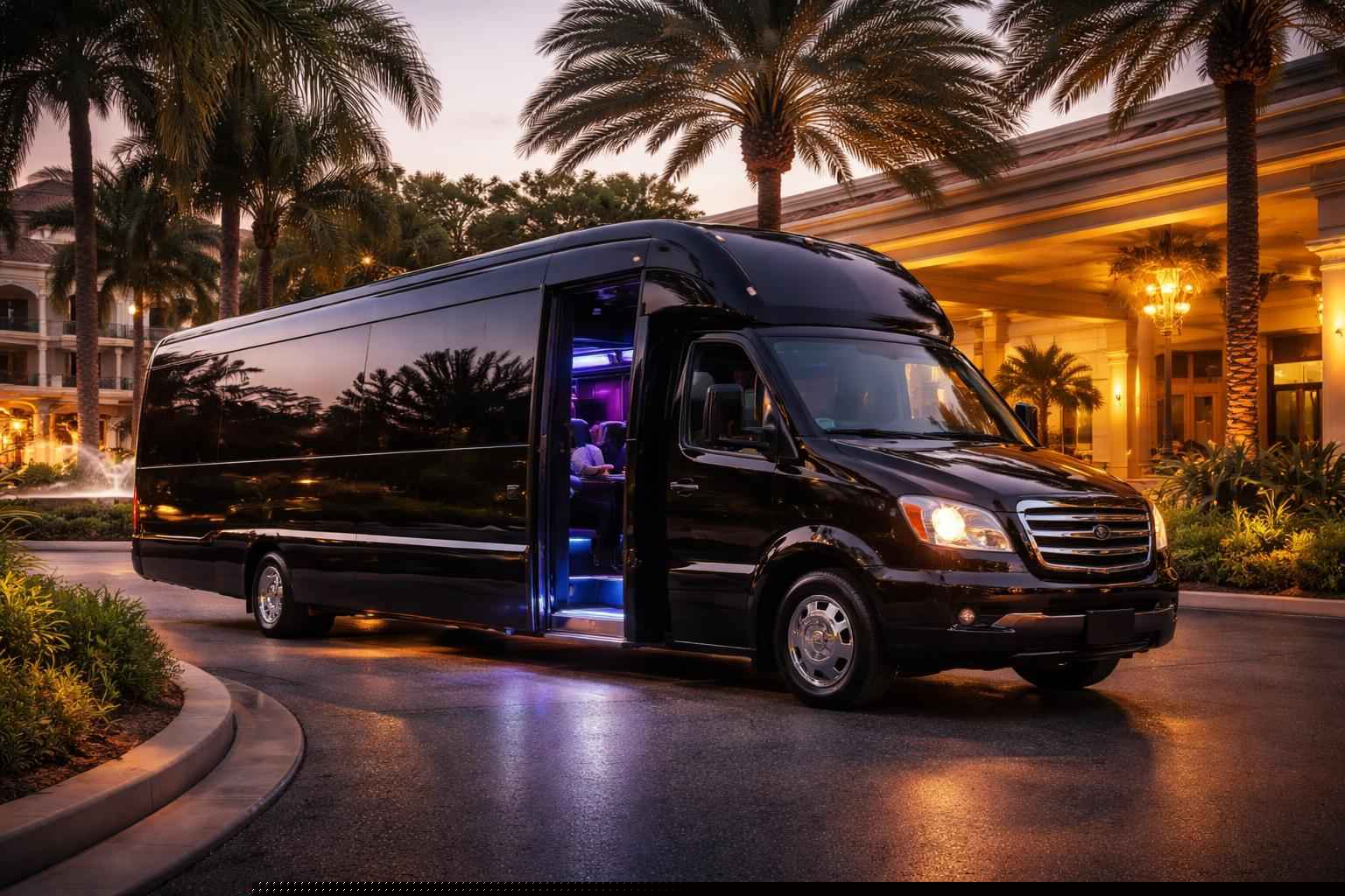 Miramar Florida Limo Bus Service