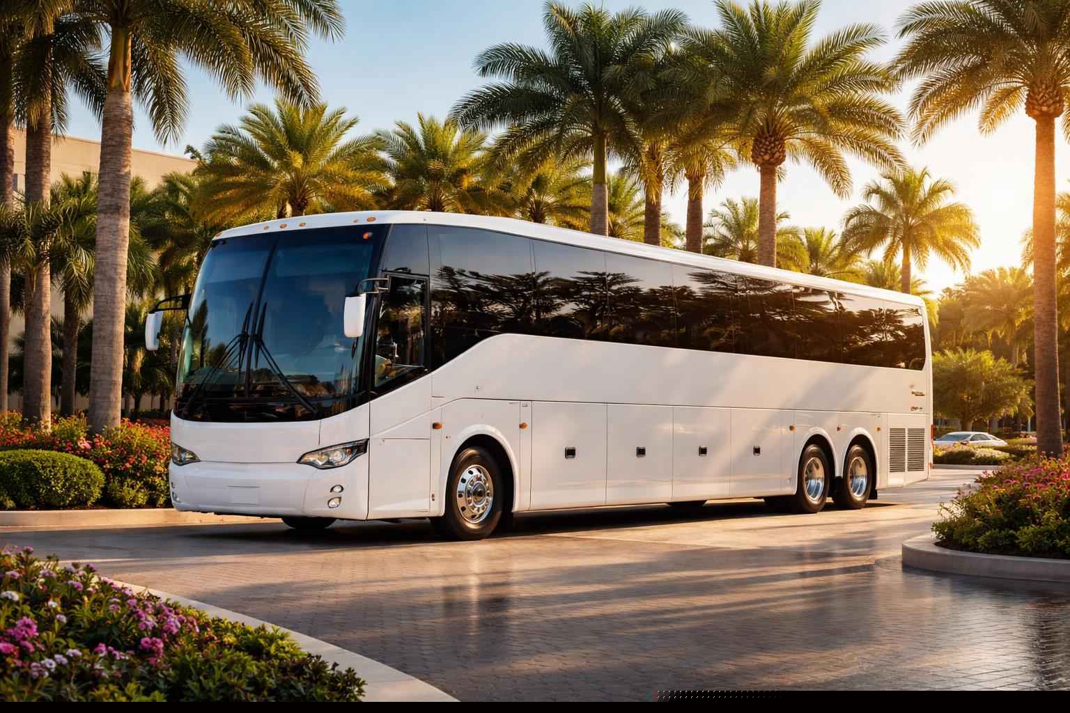 Miramar Florida White Bus Service