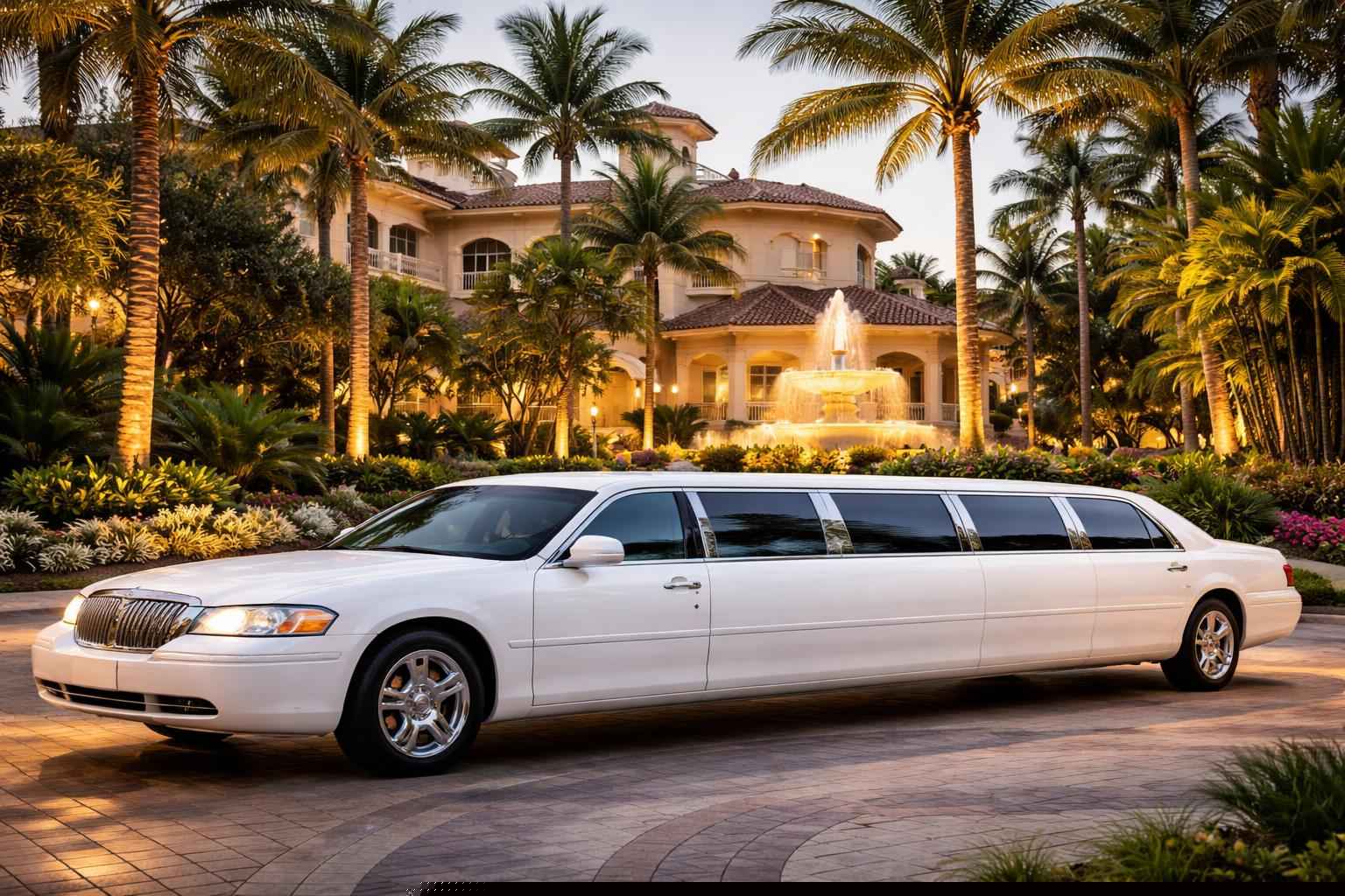 Miramar Florida White Limo Service