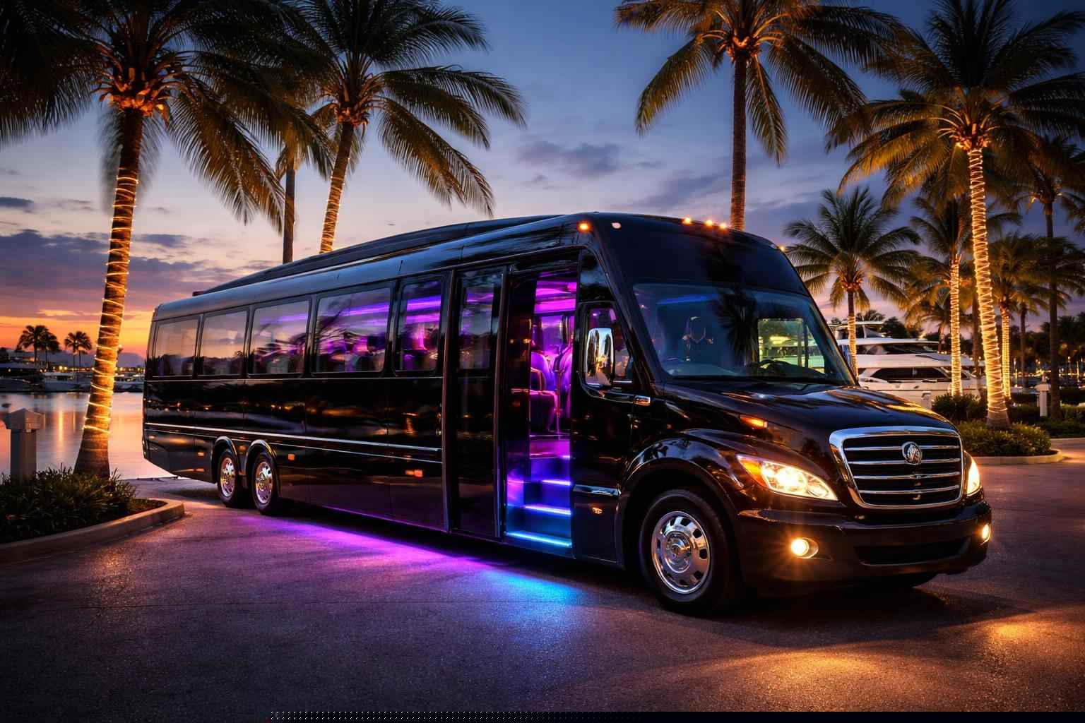 Party Bus Rental Services in Cape Coral Florida