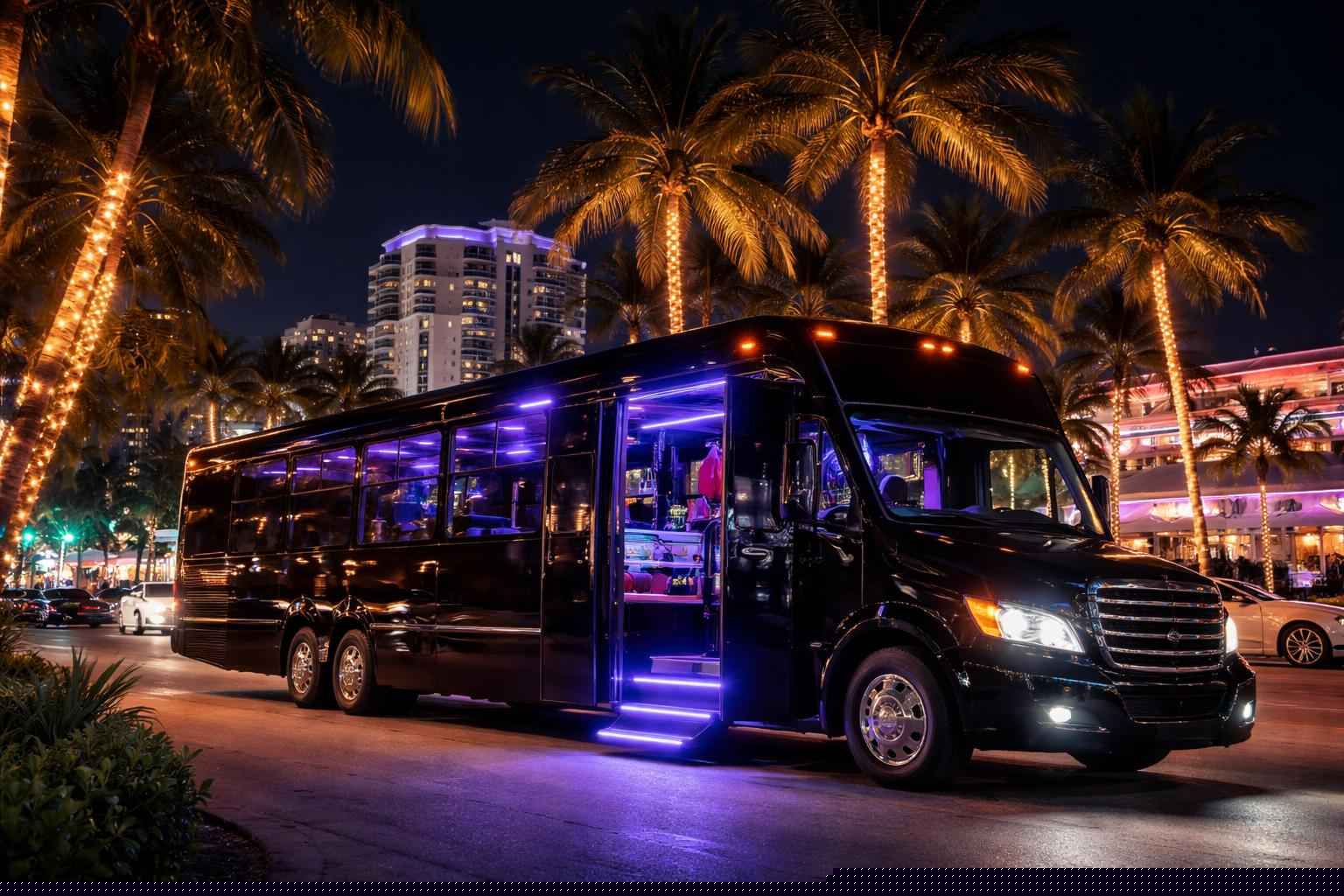 Party Bus Rental Services in Hollywood Florida