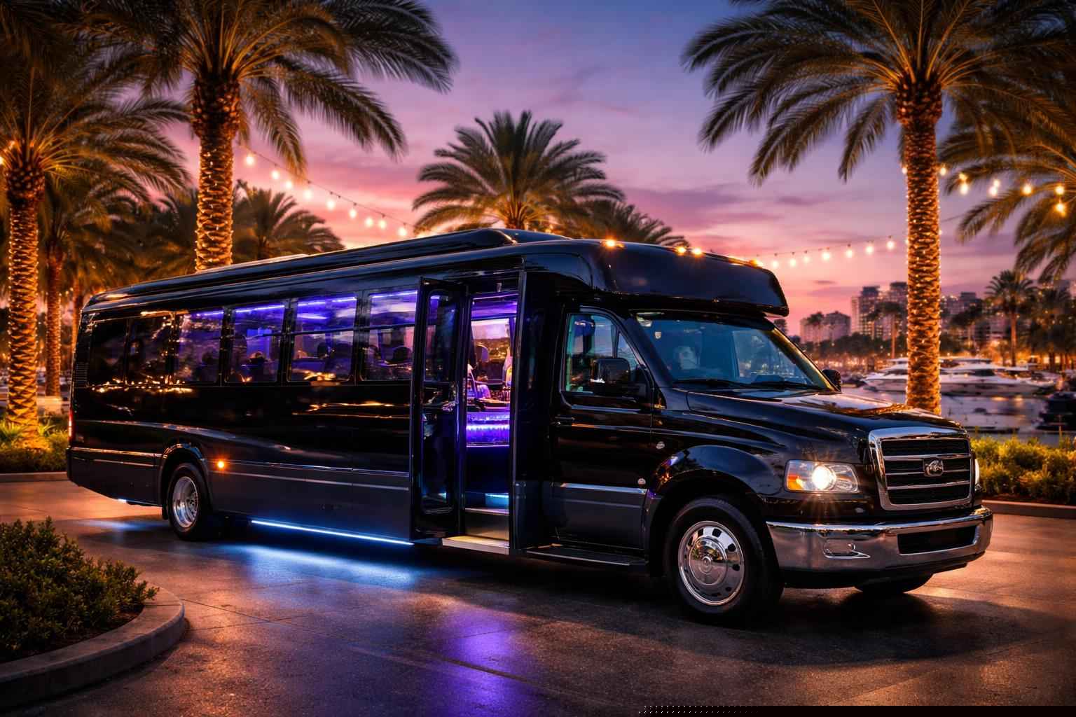 Party Bus Rental Services In Miramar Florida
