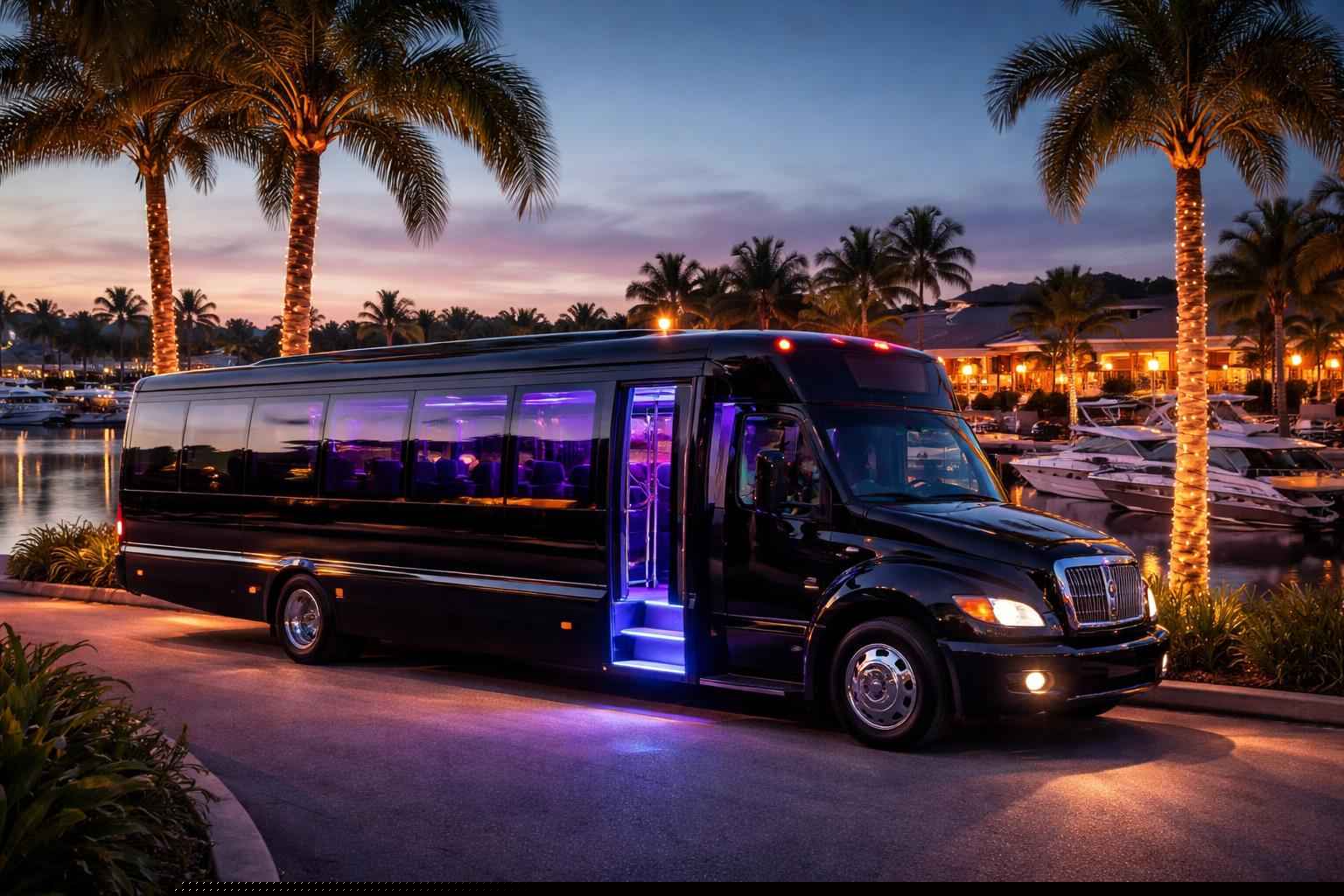 Party Bus Rental Services in Port St. Lucie Florida