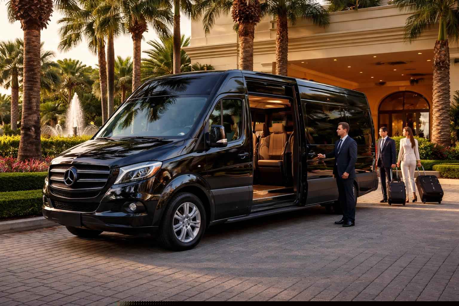 Passenger Van with Driver Services in Hialeah Florida