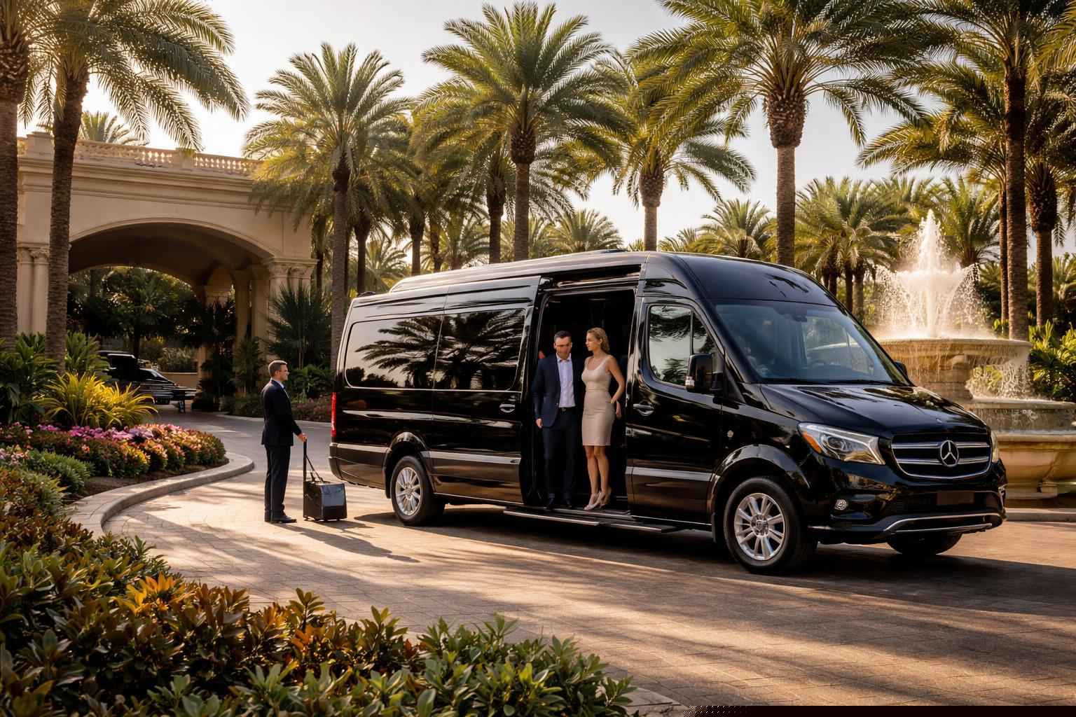 Passenger Van with Driver Services in Pembroke Pines Florida