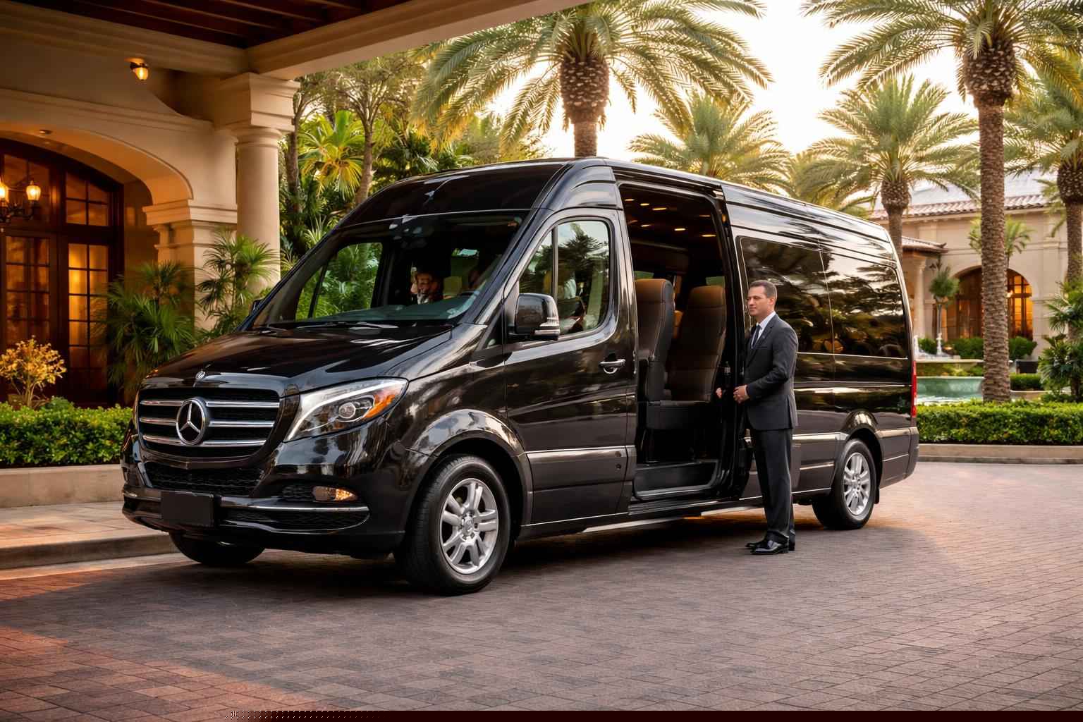 Passenger Van with Driver Services in Port St. Lucie Florida