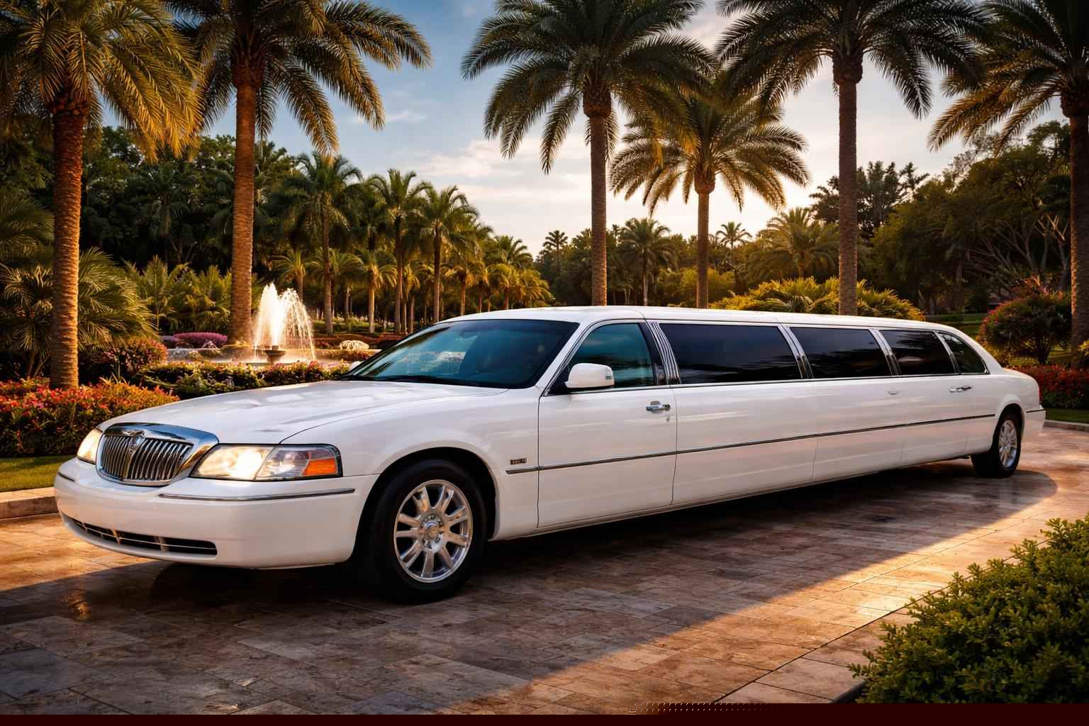 Pembroke Pines Florida White Limos