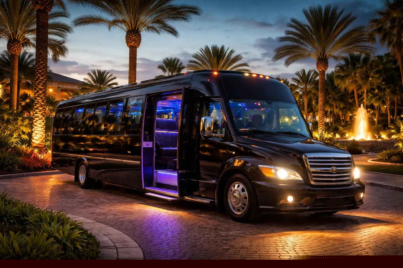 Port St. Lucie Florida Limo Bus Service