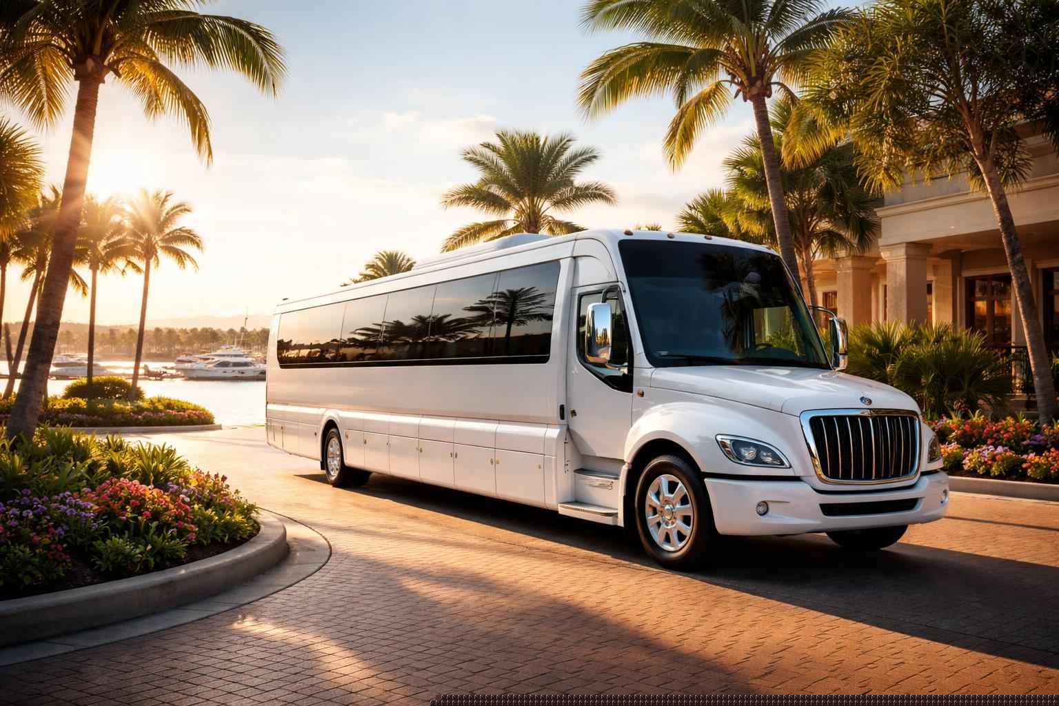 Shuttle Bus Rental Services in Cape Coral Florida