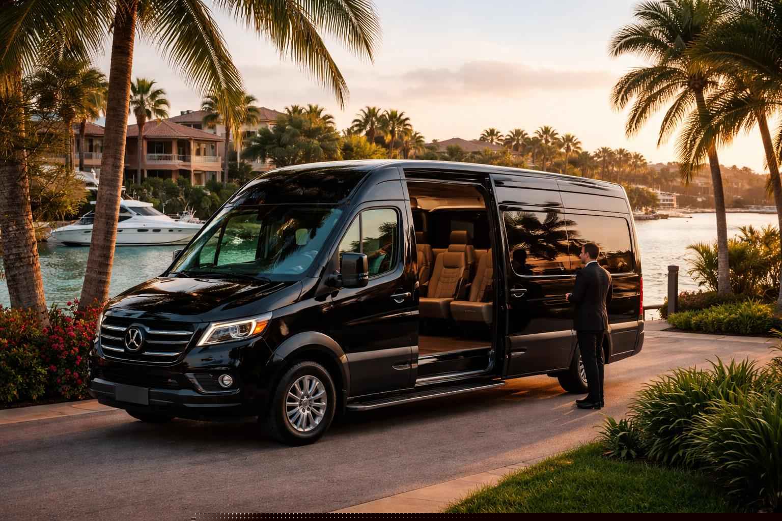 Sprinter Van Rental Services with Driver in Cape Coral Florida