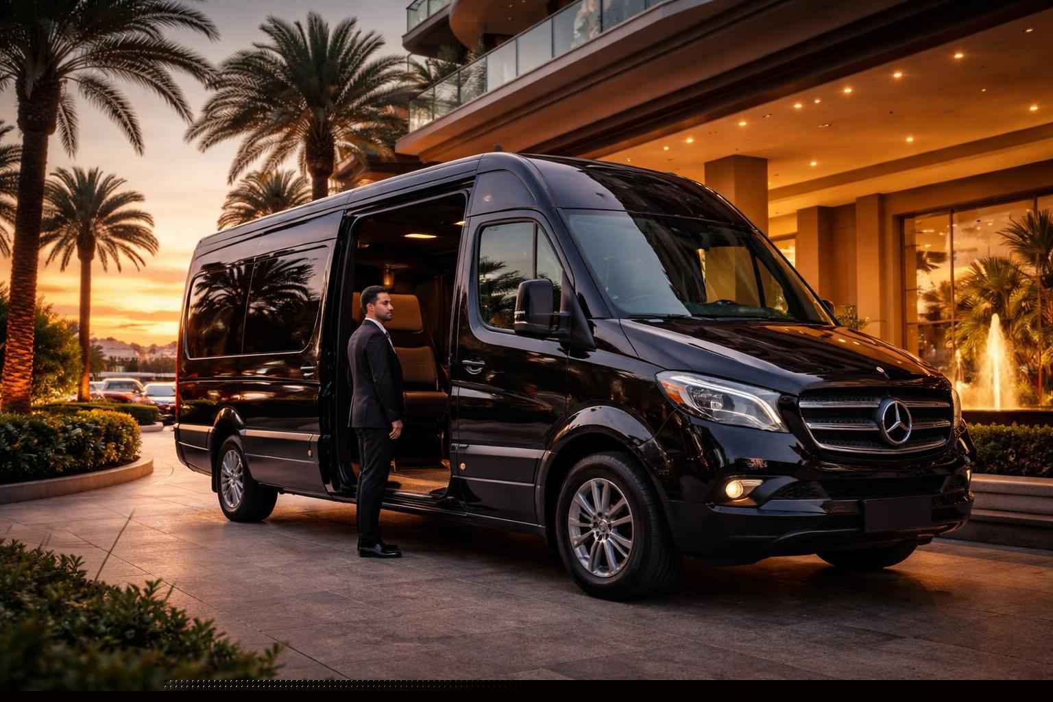 Sprinter Van Rental Services with Driver in Hollywood Florida