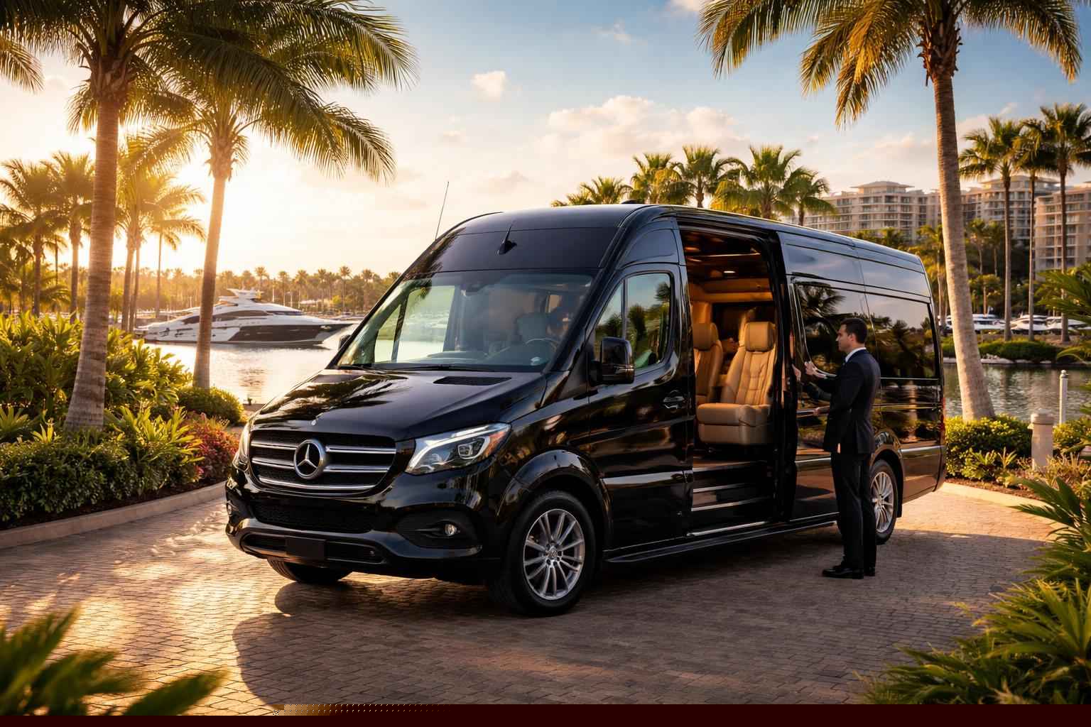 Sprinter Van Rental Services with Driver in Port St. Lucie Florida