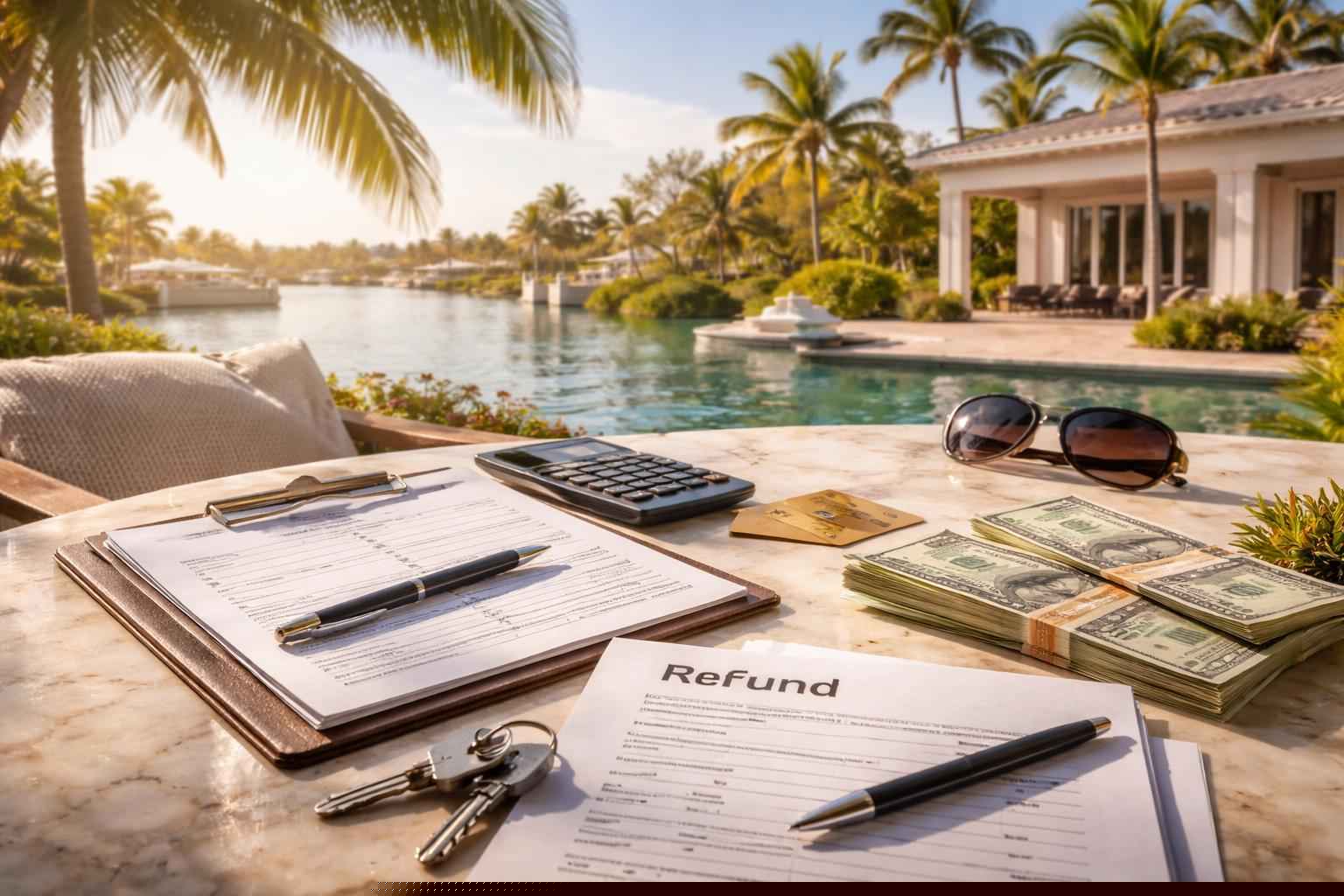What is your cancellation and refund policy for Cape Coral Florida reservations?